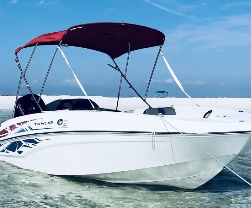 2022 Tahoe T18 deck boat rental